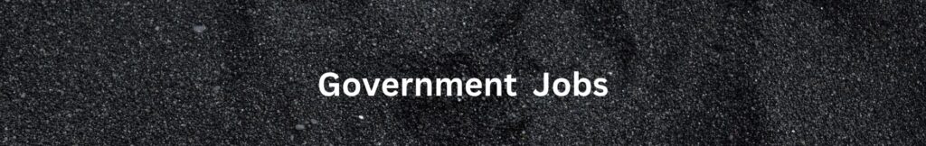 Government jobs